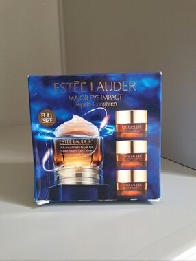 NIB Advanced Night Repair Eye Supercharged Gel-Creme Duo Set